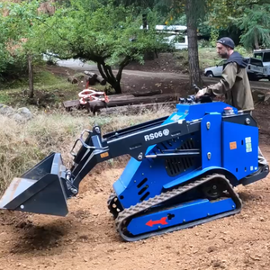 RIPPA RS06 25HP <strong>Mini</strong> <strong>Skid</strong> <strong>Steer</strong> <strong>Loader</strong> Manufacturer CE Euro5 EPA Kubota Tracked Crawler <strong>Mini</strong> <strong>Skid</strong> <strong>Steer</strong> <strong>Loader</strong> for Sale - Product Image 4