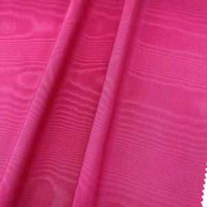 Eco-friendly poliestere 3D brillante goffratura per vestiti scarpe borse in legno grano nuvola Moire tessuto - Product Image 5