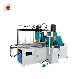 Automatic double sided wood copy shaper milling machine for furniture production