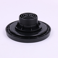Ventilateur solaire d'extraction en ligne pour ventilation d'air frais, extérieur, plastique, IP44