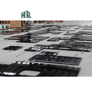 Piano di lavoro in granito nero assoluto naturale cinese piani di vanità <span class=keywords><strong>da</strong></span> <span class=keywords><strong>cucina</strong></span> e piani per tavoli di vendita caldi - Product Image 2