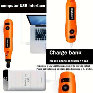 JANGKLIFE 3-snelheids draaibare gereedschapset, draadloos, met 80+ accessoires - Product Image 5