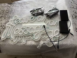 Enseigne néon MILE Video Guestbook personnalisée pour stand <span class=keywords><strong>de</strong></span> mariage, laissez un message, enseigne néon LED pour mariage - Product Image 3