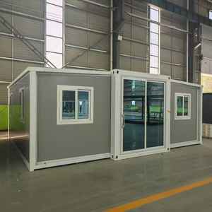 Maison de conteneur modulaire préfabriquée extensible de conception moderne certifiée CE de 20 pieds et 40 pieds - Product Image 2