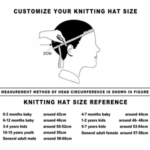 Plain <strong>Beanie</strong> Knitted Hats Baby <strong>Slouch</strong> Hat <strong>Beanie</strong> - Product Image 3