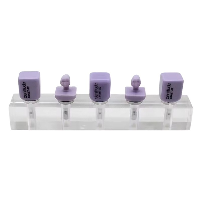 Dental Denture Material Dental Cad Cam Material Dental Lithium Disilicate Dental Glass Ceramic Block