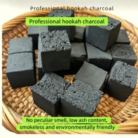 Charbon à chicha naturel en coquille de noix de coco - Briquettes de charbon actif à allumage rapide, inodores et sans goût pour chicha