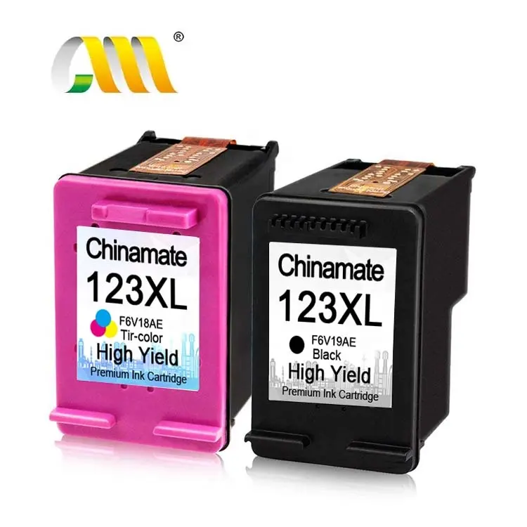 123xl Inkjet Cartridge 123 Vervangende Inktcartridges Voor HP Office 3830 4650 123xl Compatibele Inktcartridge