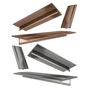 Gương T Hình Chữ T Nhôm Tile Trim Radfix Nhôm T Khe Hình Dạng Đúc Cạnh Trim T-molding Đối Với Nội Thất Gương