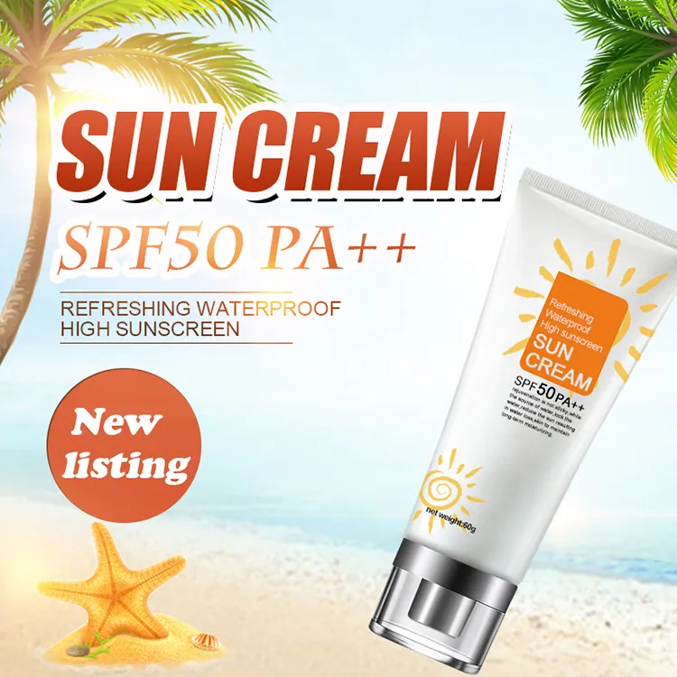 ODM Kem Chống Nắng SPF 50 Kem Chống Nắng Kem Dưỡng Da Làm Đẹp Mặt Trời Kem Chống Nắng