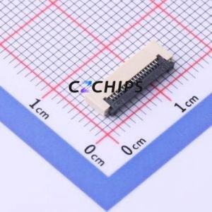 FPC-0.5FX-18PWBH15 FFC/FPC Connector SMD,P=0.5mm Connector Flip Cover Type Bottom Contact 18P 0.5mm - Product Image 1
