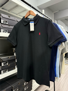 Polo da Uomo Ricamata a Maniche Corte Tinta Unita, Nuova Collezione Primavera/Estate 2026, per Business e Commercio Estero - Product Image 2