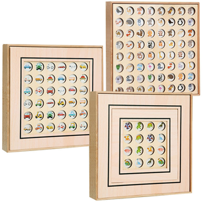 Giáo dục phát triển trí thông minh tư duy logic gỗ bộ nhớ trò chơi trẻ em trò chơi não - Product Image 2