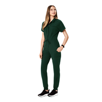 Vêtements de travail d'infirmière une pièce personnalisés uniformes de gommage d'allaitement athlétique d'origine d'usine Jersey Spandex Joggers pour hôpital médical