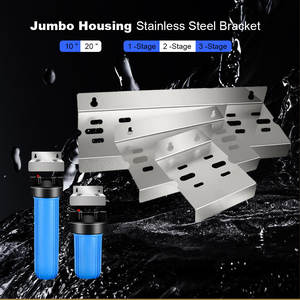 Supporto in Acciaio Inox per Filtro Acqua Big Blue da 10-20 Pollici, 1-<span class=keywords><strong>2</strong></span>-<span class=keywords><strong>3</strong></span> Stadi - Product Image 2