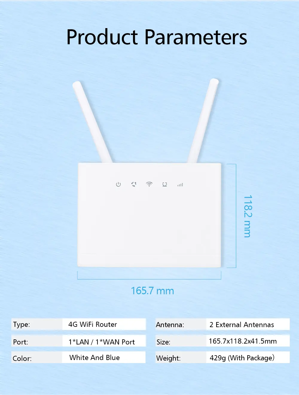 Mở Khóa Mới Tốc Độ Cao 4G Wifi Router B525 Pro Toàn Cầu Ban Nhạc 4G LTE CPE Router Với Một Cổng nhanh Nhà Máy Cpe PK B525s-65a wifi signal booster