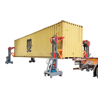 Lève-conteneurs sans fil 32T facile et sûr 380V - Levage synchrone à une touche pour atelier et entrepôt