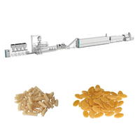 100-150 kg/h Extrudeuse Frit Snacks Bugles Chips Making Machine 2D 3D Pellets Produits semi-finis Friture Ligne de production alimentaire