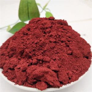 Fourniture d'usine d'oxyde de fer poudre rouge de qualité pharmaceutique de qualité alimentaire oxyde de fer oxyde ferique - Product Image 1