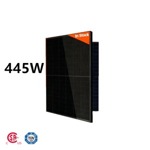Modules photovoltaïques mono noirs Sunplus Good 445W pour usage résidentiel avec garantie de 25 ans, expédition depuis l'entrepôt de Californie - Product Image 1