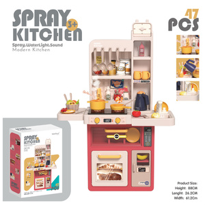 HW-Ensemble d'outils de cuisine pour fille, jouets maison de jeu préscolaire, kit de <span class=keywords><strong>docteur</strong></span> pour animaux de compagnie, sac à dos pour chat et chien, ensembles pour enfants - Product Image 4