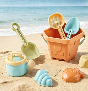 Jouets d'été pour enfants en plein air, seau à sable en plastique, <span class=keywords><strong>pelle</strong></span>, moules <span class=keywords><strong>de</strong></span> créatures marines, kit <span class=keywords><strong>de</strong></span> jeu, ensemble <span class=keywords><strong>de</strong></span> plage - Product Image 3