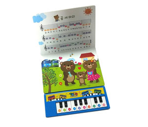 Instrumento de piano con sonido de rima para niños, plástico, OEM, Educación Unisex, funciona con pilas, aprendizaje y ejercicio para niños, tipo 6 uds. - Product Image 6