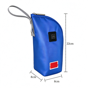 Lightweight Waterproof Thermal <b>Cooler</b> <b>Bag</b> OEM Brand Custom Logo Soft Polyester Insulation Zipper Closure <b>Small</b> Size Lunch Food - Product Image 2