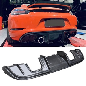 Kit de Carrocería de Carbono, Alerón Trasero, Aletas, Spoiler, Difusor para Porsche 718 Boxster Cayman GT4 - Product Image 2