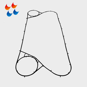 แผ่นแลกเปลี่ยนความร้อนแบบแผ่นร้อนรุ่น EPDM/HNBR/<span class=keywords><strong>Victon</strong></span> SIGMA M56 - Product Image 6