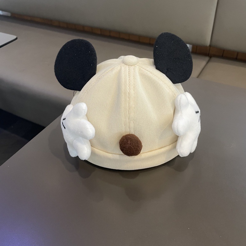 Bonnet pour enfant beige