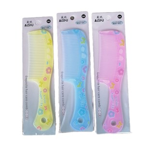 AISHU หวีซี่ห่างหลากสีขนาดใหญ่ ทนทาน สำหรับดูแลเส้นผม ใช้ในบ้าน - Product Image 4