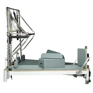 Gym Equipment Balance Body Yoga Exercise Wooden Pilates Reformer Pilates  Half Trapeze - China Pilates Reformer and Reformer Pilates price