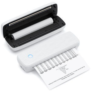طابعة محمولة حرارية LUCK JINGLE A80 بدقة 304 نقطة في البوصة لطباعة A4 لنظامي ويندوز وآي أو إس - متوفرة مع ضمان لمدة سنة - Product Image 3