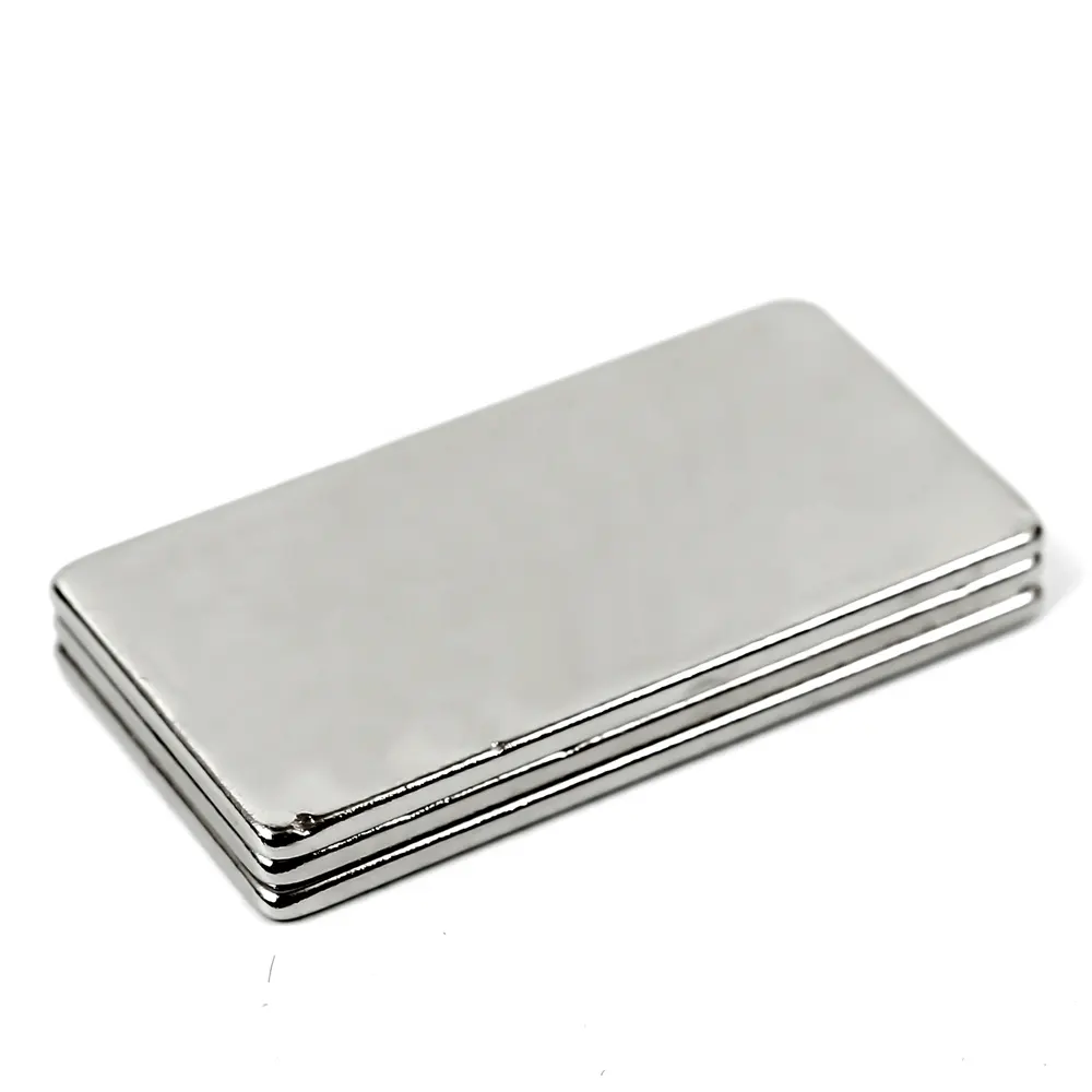 Factory Lower Price Neodymium Magnet N50 2x1x1 2 Ndfeb Strong Block Magnet