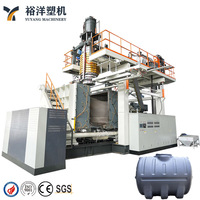 Prix compétitif avec qualité garantie par l'usine, machine de moulage par extrusion-soufflage à 14 couches de 1000 L pour seaux à eau en plastique HDPE
