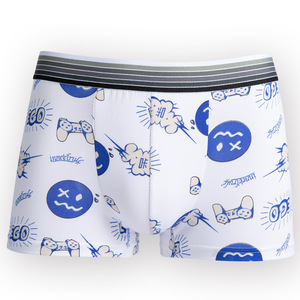 Sous-vêtements avec Logo personnalisé pour hommes, vente en gros, vêtements d'intérieur <span class=keywords><strong>Sexy</strong></span>, culotte pour garçons et hommes, slip Long, Boxer, sous-vêtements pour hommes - Product Image 6