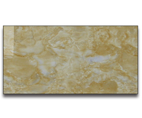Plaque de marbre PVC imperméable 1220*2440 mm, panneau UV pour revêtement mural de douche et salle de bain