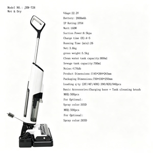 <span class=keywords><strong>Aspirateur</strong></span> balai <span class=keywords><strong>sans</strong></span> <span class=keywords><strong>fil</strong></span> et serpillière 2-en-1, direct usine, alternative au robot <span class=keywords><strong>de</strong></span> nettoyage automatique des sols pour un nettoyage efficace - Product Image 1
