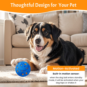Interactieve hondenspeelgoed hondenbal, duurzaam bewegend speelgoed voor honden, verjaardagscadeaus, automatisch bewegend, stuiterend en roterend - Product Image 6