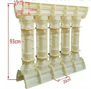 الخرسانة الزخرفية سياج من البلاستيك الجاهزة قوالب للبيع