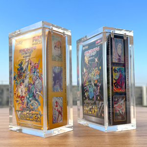 Estuche de exhibición de imán fuerte para disfraz TCG, caja de refuerzo japonesa para caja, colección de <span class=keywords><strong>Pokemon</strong></span>, Protector Acrílico - Product Image 2