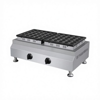 Gaufrier Commercial à Gaz en Acier Inoxydable Kolice, 220/110V, Garantie 1 An, Utilisation Domestique et Professionnelle, Nouveau, 6kg, Design Compact