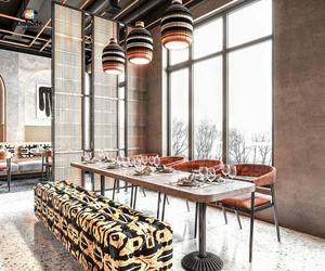 Mostrador Moderno para Comida Rápida con Vitrina de Vidrio |   Diseño de Kiosco Personalizado para Restaurante y Comida para Llevar, Decoración para Cafetería - Product Image 5