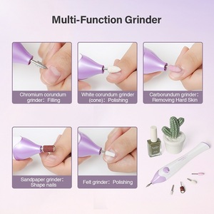 TOUCHBeauty Ensemble de <span class=keywords><strong>manucure</strong></span> 5 en 1 Sécheuse à vernis à ongles UV électrique Mini perceuse à ongles électrique <span class=keywords><strong>Appareil</strong></span> de <span class=keywords><strong>manucure</strong></span> et de <span class=keywords><strong>pédicure</strong></span> électrique - Product Image 2