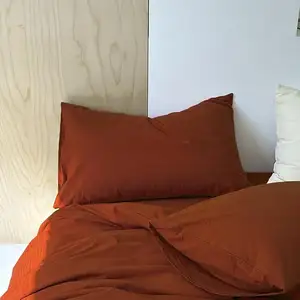 Caramel Pillowcases Burnt Orange Pillow Covers Soft Cotton Bed Plain Color Pillow Cases Women Girls Dorm Pillow Protector