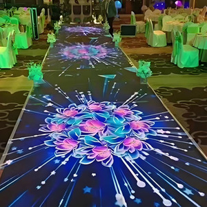 Azulejo de suelo LED sensible a la presión suelo exterior pantalla Led suelo pantalla Led - Product Image 1