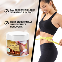 Crema Corporal Reafirmante al por Mayor con Cafeína, Crema de Masaje Quema Grasa y Moldeadora para el Cuidado Corporal, Brazos, Cintura, Caderas, Piernas, Modelado Corporal