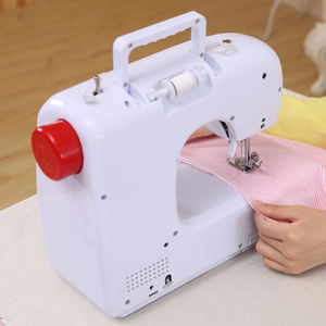 Machine à coudre électrique domestique <span class=keywords><strong>VOF</strong></span> FHSM-702, mini, plate, point noué, avec moteur et fonction de point de recul automatique pour tissus - Product Image 4