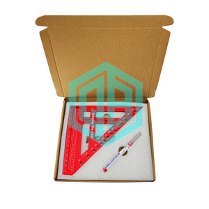 Règle de menuiserie 3D multifonctionnelle carrée et triangulaire de 8,5 pouces, outils uniques, gadgets, cadeaux pour les bricoleurs, les menuisiers, les hommes - Product Image 2
